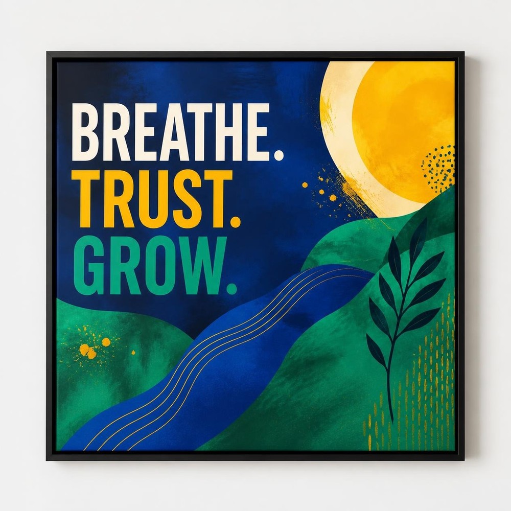 Breathe. Trust. Grow.